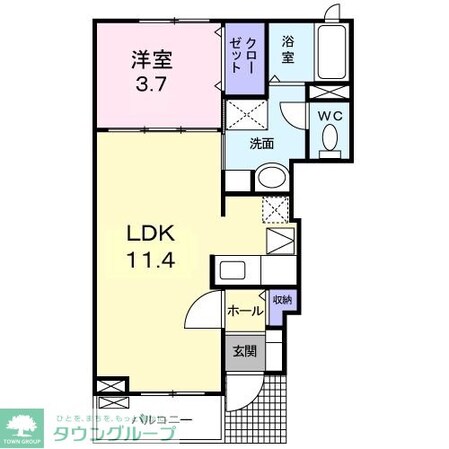 エクセレンテIIIの物件間取画像